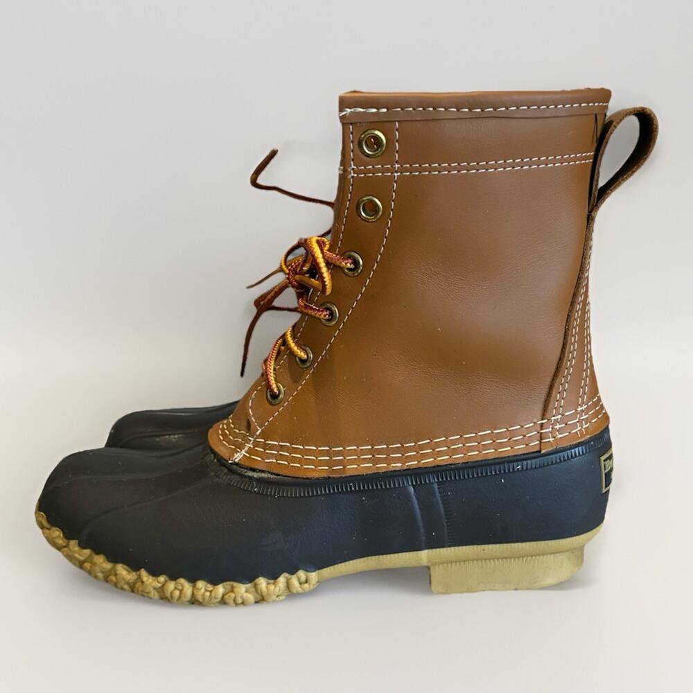 VTG L.L. Bean Boots Gore-Tex Thinsulate Lined Duck Boots 6" Men's 6N Womens 8N